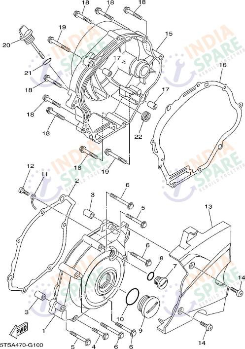 CRANKCASE COVER